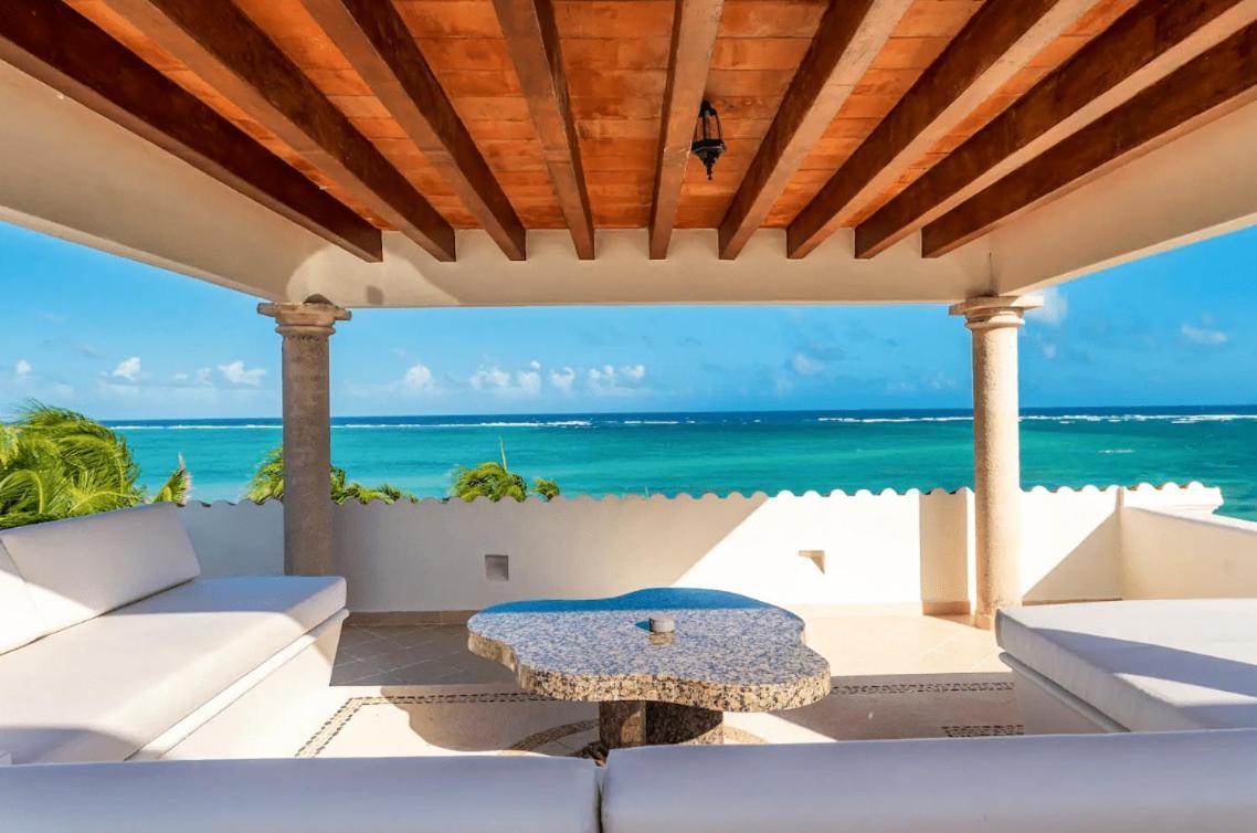 Beachfront Hacienda Soliman Bay By Tripintravel Villa Tulum Exterior photo